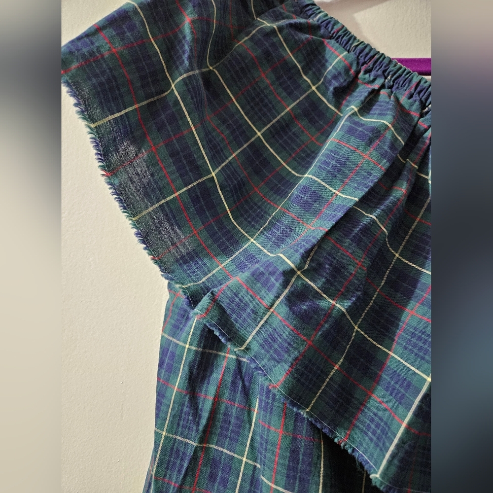 Bailey/44 Plaid One-Shoulder Ruffle Top - Picture 4 of 10